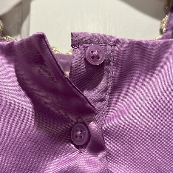 NWT Janie and Jack x Disney RAPUNZEL Purple Princess Dress Size 6-12 Months - Picture 11 of 16
